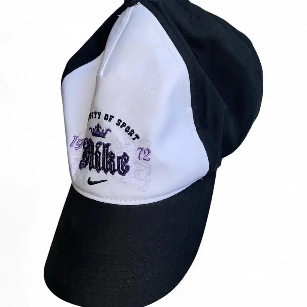 Y2K crown Nike University of Sport baseball cap